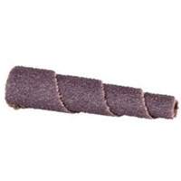 Cartouche de bande abrasive conique ALO, 80 Grain, 1" dia., Oxyde d'aluminium, 2" lo, 3/16" Dimension de l'arbre Advanced Consulting and Training Ltd.