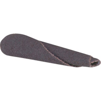 Cartouche de bande abrasive conique ALO, 320 Grain, 3/16" dia., Oxyde d'aluminium, 1" lo, 1/8" Dimension de l'arbre Advanced Consulting and Training Ltd.