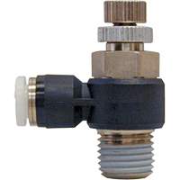 Vanne de contr&ocirc;le du d&eacute;bit, Sortie 1/4" NPT, 150 psi Advanced Consulting and Training Ltd.