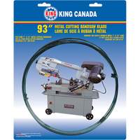 General Purpose Band Saw Blade, Bi-Metal, 93" L x 3/4" W x 0.032" Thick, 6-10 TPI Advanced Consulting and Training Ltd.