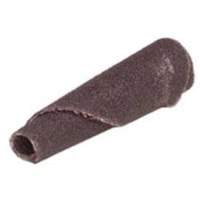 Cartouche de bande abrasive conique ALO, 60 Grain, 3/16" dia., Oxyde d'aluminium, 1" lo, 1/8" Dimension de l'arbre Advanced Consulting and Training Ltd.