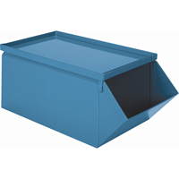 Bacs Stackbins en acier - Couvercle dessus Advanced Consulting and Training Ltd.