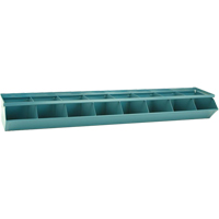 Bacs sectionnels superposables, Cap. 100 lb, 37" la x 8" p x 4-1/2" h, Bleu Advanced Consulting and Training Ltd.