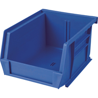 Bac en plastique, 8-1/4" la, 9" h x 18" p, Bleu Advanced Consulting and Training Ltd.