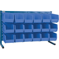 Rayonnage &agrave; persienne avec bacs, 18 bacs, 8-1/4" la x 36" p x 22" h Advanced Consulting and Training Ltd.