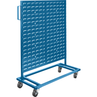 Mobile Bin Racks - Singled Sided, Single-sided, 36" W x 16" D x 46-1/2" H Advanced Consulting and Training Ltd.
