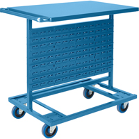 Bin Carts - Cart Only, Double-sided, 24" W x 38-1/2" D x 36-1/2" H Advanced Consulting and Training Ltd.