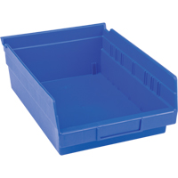 Bacs pour tablette en plastique, 8-3/8" la x 4" H x 11-5/8" p, Bleu, Capacit&eacute; 15 lb Advanced Consulting and Training Ltd.