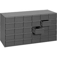 Casiers &agrave; tiroirs industriels, 30 tiroirs, 33-3/4" la x 11-5/8" p x 17-3/4" h, Gris Advanced Consulting and Training Ltd.