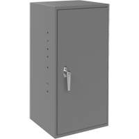 Armoires utilitaires, Acier, 2 Tablettes, 30" h x 13-3/4" la x 12-3/4" P, Gris Advanced Consulting and Training Ltd.