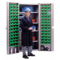 Armoire &agrave; combinaison avec porte creuse, 38" la x 24" p x 72" h, 4 tablettes Advanced Consulting and Training Ltd.