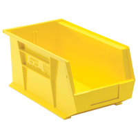 Bacs ultra empilable & suspendable, 8-1/4" la, 7" h x 14-3/4" p, Jaune Advanced Consulting and Training Ltd.