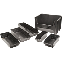 Bacs &agrave; pi&egrave;ces en plastique recycl&eacute;, 4-1/8" la x 11-5/8" p x 4" h, Capacit&eacute; de 30 lb Advanced Consulting and Training Ltd.