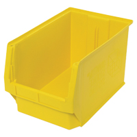 Contenants g&eacute;ants empilables, 12,375" la x 19,75" p x 11,875" h, Jaune Advanced Consulting and Training Ltd.