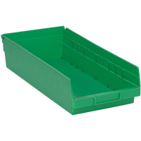 Bacs pour tablette, 8-1/8" la x 4" H x 17-7/8" p, Vert, Capacit&eacute; 40 lb Advanced Consulting and Training Ltd.