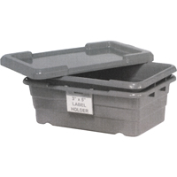 Bacs empilables en crois&eacute;, 16" la x  p x 8,5" h, Gris Advanced Consulting and Training Ltd.