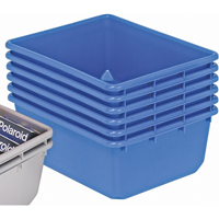 Contenants emboîtables QuanTub, 19" la x 24,5" p x 9,5" h, Bleu Advanced Consulting and Training Ltd.