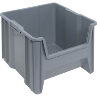 Contenants &agrave; empiler g&eacute;ants, 16,5" la x 17,5" p x 12,5" h, Gris Advanced Consulting and Training Ltd.
