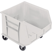 Mobile Bin, 14" H x 16-1/2" W x 18" D, 75 lbs. Capacity, Ivory Advanced Consulting and Training Ltd.
