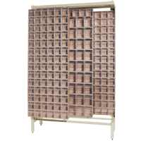 Free-Standing Tip-Out Bins Slider System, 48" W x 18" D x 77" H, 303 Drawers Advanced Consulting and Training Ltd.