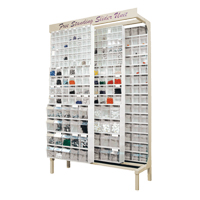 Free-Standing Tip-Out Bins Slider System, 48" W x 18" D x 77" H, 112 Drawers Advanced Consulting and Training Ltd.