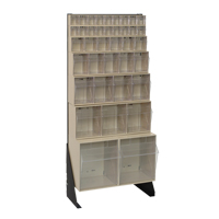 Tip-Out Bins Stand, 23-5/8" W x 8" D x 52" H, 38 Drawers Advanced Consulting and Training Ltd.