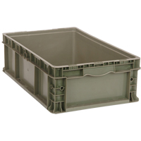 Contenant empilable, 15" la x 15" p x 9,5" h, Gris Advanced Consulting and Training Ltd.
