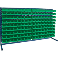 Rayonnage &agrave; persienne avec bacs, 144 bacs, 72" la x 15" p x 40" h Advanced Consulting and Training Ltd.