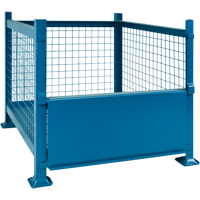 Bulk Stacking Containers, 34.5" W x 40.5" D x 30" H, 3000 lbs. Capacity Advanced Consulting and Training Ltd.