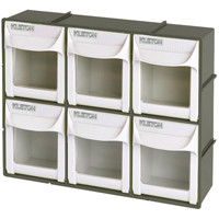 Bac basculant robuste, 11-3/4" la x 3-1/2" p x 9-3/4" h, 6 tiroirs Advanced Consulting and Training Ltd.