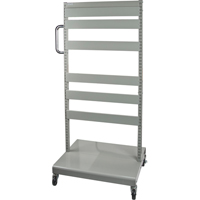 Mobile Tilt Bin Rack - Cart Only, Double-sided, 26-1/4" W x 22" D x 57-1/2" H Advanced Consulting and Training Ltd.