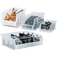 Clear-View Ultra Stack & Hang Bin, 11" W x 10" H x 18" D, Clear Advanced Consulting and Training Ltd.