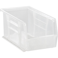Bac transparent ultra empilable & suspendable, 5-1/2" la, 5" h x 10-7/8" p, Transparent Advanced Consulting and Training Ltd.