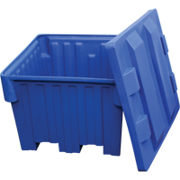 Nesting Forklift Bin, 42" W x 48" D x 30" H, Blue Advanced Consulting and Training Ltd.