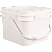 Square Pail, Plastic, 2.1 gal. Advanced Consulting and Training Ltd.