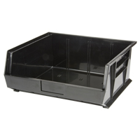 Bac empilable & &agrave; suspendre, 16-1/2" la, 7" h x 14-3/4" p, Noir Advanced Consulting and Training Ltd.