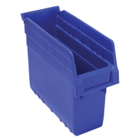 Bacs pour &eacute;tag&egrave;re Store-Max, 4-3/8" la x 8" H x 11-5/8" p, Bleu, Capacit&eacute; 44 lb Advanced Consulting and Training Ltd.