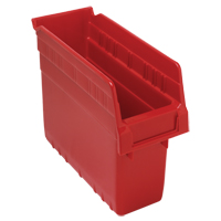 Bacs pour &eacute;tag&egrave;re Store-Max, 4-3/8" la x 8" H x 11-5/8" p, Rouge, Capacit&eacute; 44 lb Advanced Consulting and Training Ltd.