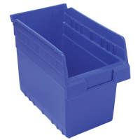 Bacs pour &eacute;tag&egrave;re Store-Max, 6-5/8" la x 8" H x 11-5/8" p, Bleu, Capacit&eacute; 44 lb Advanced Consulting and Training Ltd.