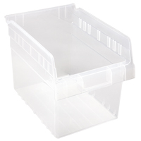 Bacs pour &eacute;tag&egrave;re Store-Max, 8-3/8" la x 8" H x 11-5/8" p, Transparent, Capacit&eacute; 44 lb Advanced Consulting and Training Ltd.