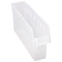 Bacs pour &eacute;tag&egrave;re Store-Max, 4-3/8" la x 8" H x 17-7/8" p, Transparent, Capacit&eacute; 56 lb Advanced Consulting and Training Ltd.