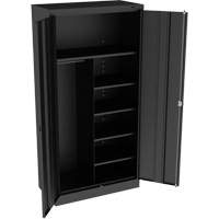 Combination Cabinet, 36" W x 18" D x 72" H, Black Advanced Consulting and Training Ltd.