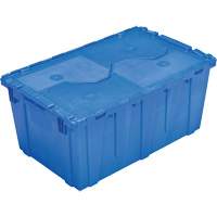 FP243C FliPak Nestable Tote, 26.9" x 16.9" x 12.1", Blue Advanced Consulting and Training Ltd.
