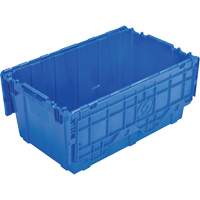 FP243C FliPak Nestable Tote, 26.9" x 16.9" x 12.1", Blue Advanced Consulting and Training Ltd.