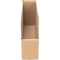 Deep Corrugated Parts Bins, 1-15/16" W x 11-1/4" D x 4-1/2" H, Beige Advanced Consulting and Training Ltd.