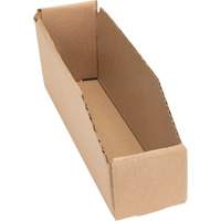 Deep Corrugated Parts Bins, 2-7/8" W x 11-1/4" D x 4-1/2" H, Beige Advanced Consulting and Training Ltd.