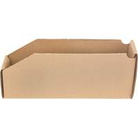 Deep Corrugated Parts Bins, 2-7/8" W x 11-1/4" D x 4-1/2" H, Beige Advanced Consulting and Training Ltd.
