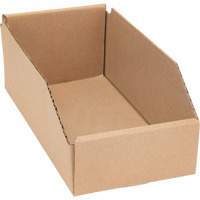 Deep Corrugated Parts Bins, 5-3/4" W x 11-1/4" D x 4-1/2" H, Beige Advanced Consulting and Training Ltd.