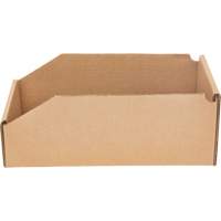 Deep Corrugated Parts Bins, 5-3/4" W x 11-1/4" D x 4-1/2" H, Beige Advanced Consulting and Training Ltd.
