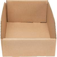 Deep Corrugated Parts Bins, 7-5/8" W x 11-5/16" D x 4-1/2" H, Beige Advanced Consulting and Training Ltd.